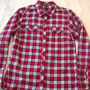 Eddie Bauer flannel shirt sz M